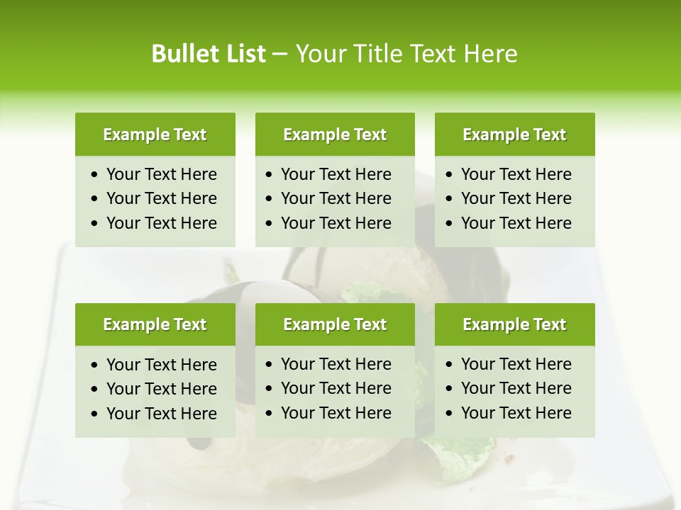 Icecream Topping PowerPoint Template