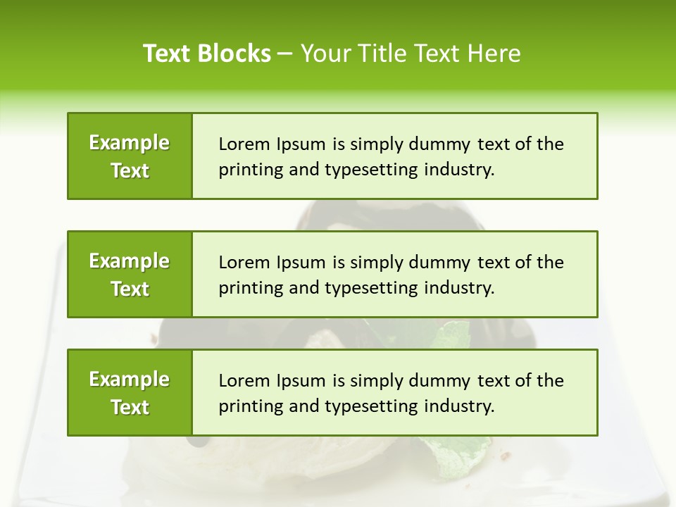 Icecream Topping PowerPoint Template