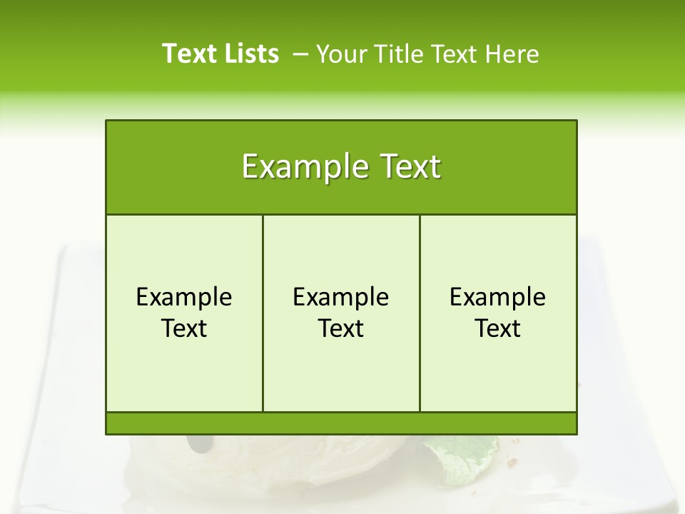 Icecream Topping PowerPoint Template
