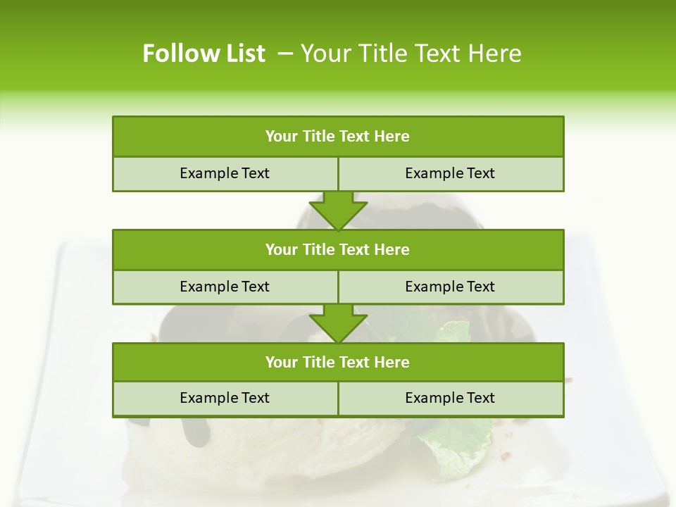 Icecream Topping PowerPoint Template