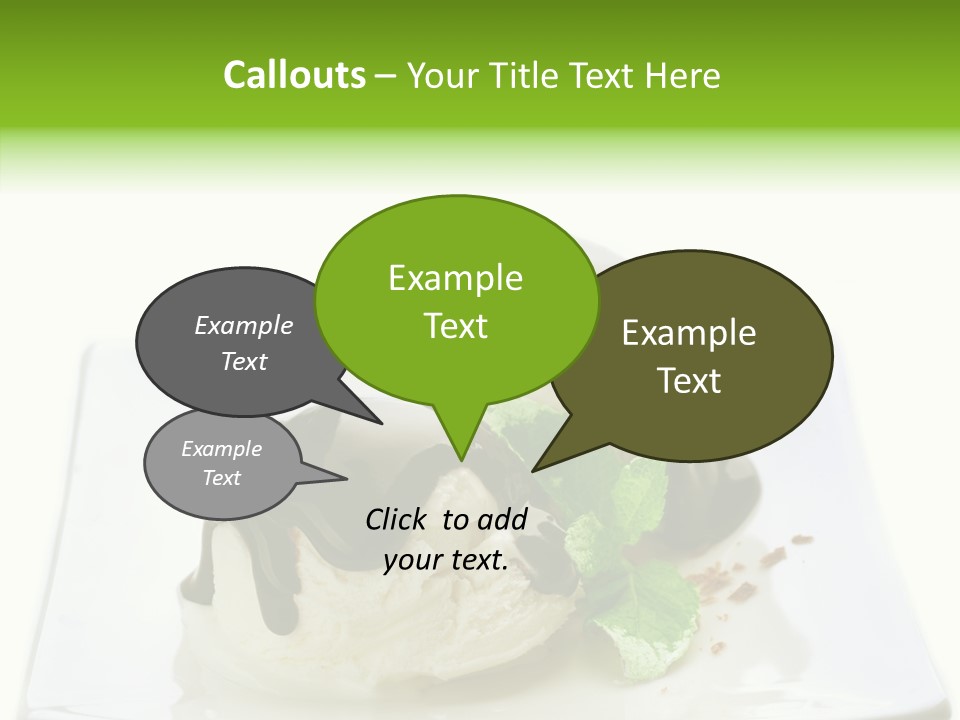 Icecream Topping PowerPoint Template