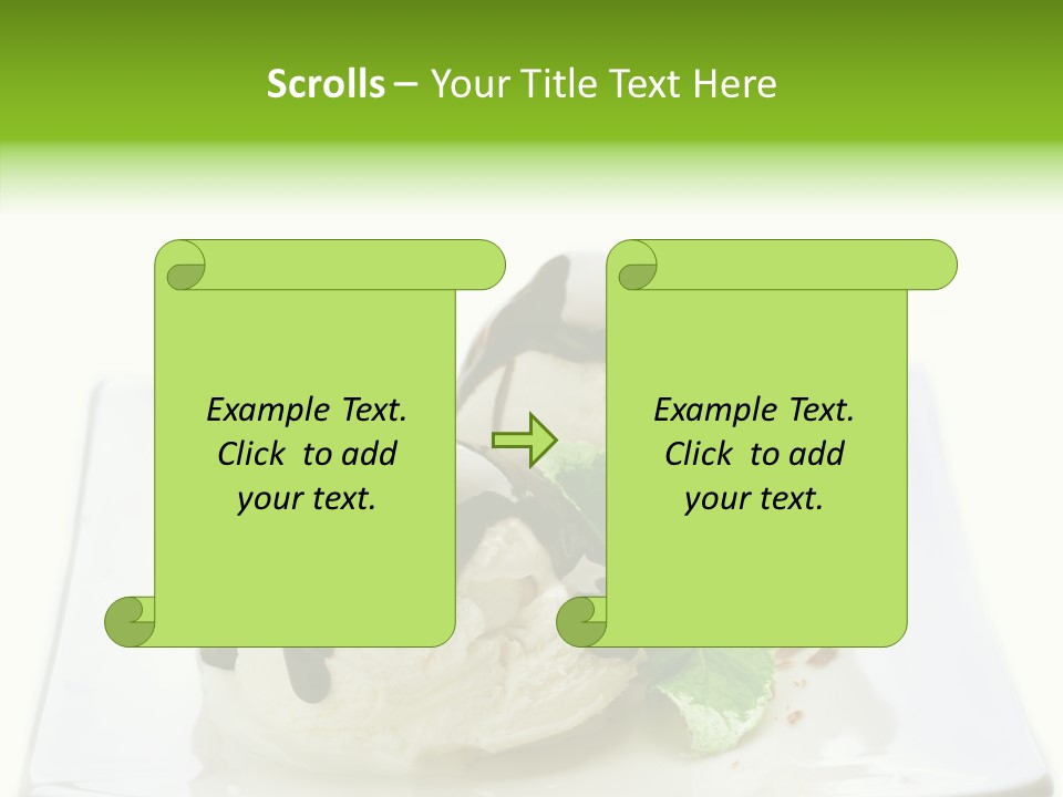 Icecream Topping PowerPoint Template