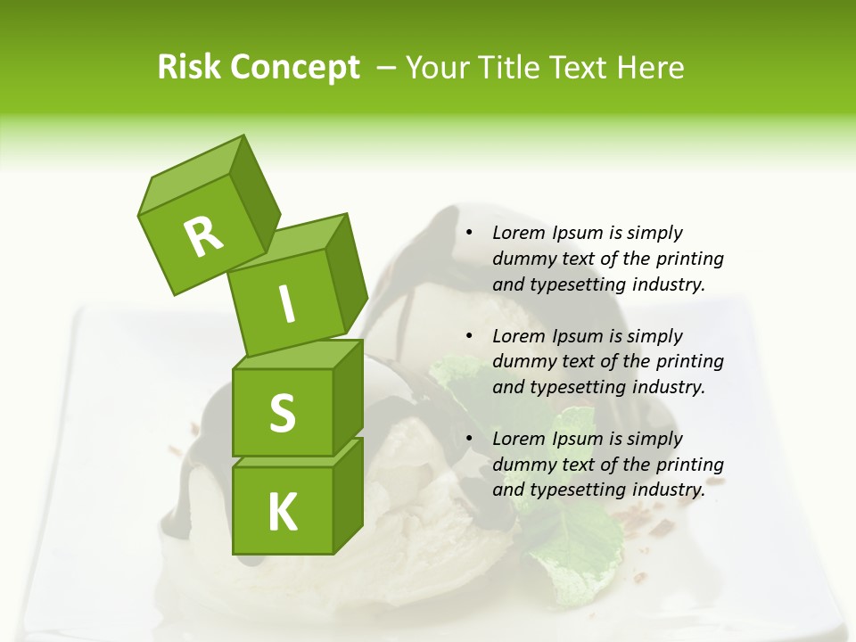 Icecream Topping PowerPoint Template