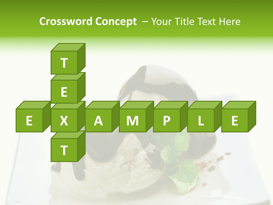 Icecream Topping PowerPoint Template