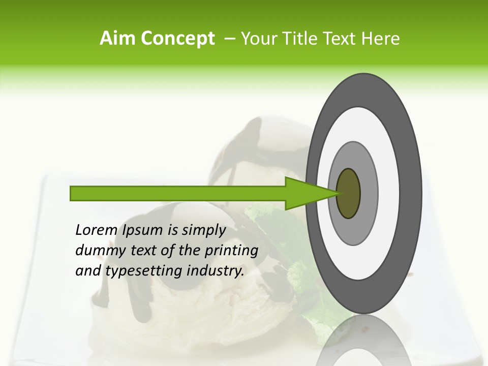 Icecream Topping PowerPoint Template