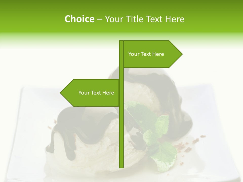 Icecream Topping PowerPoint Template