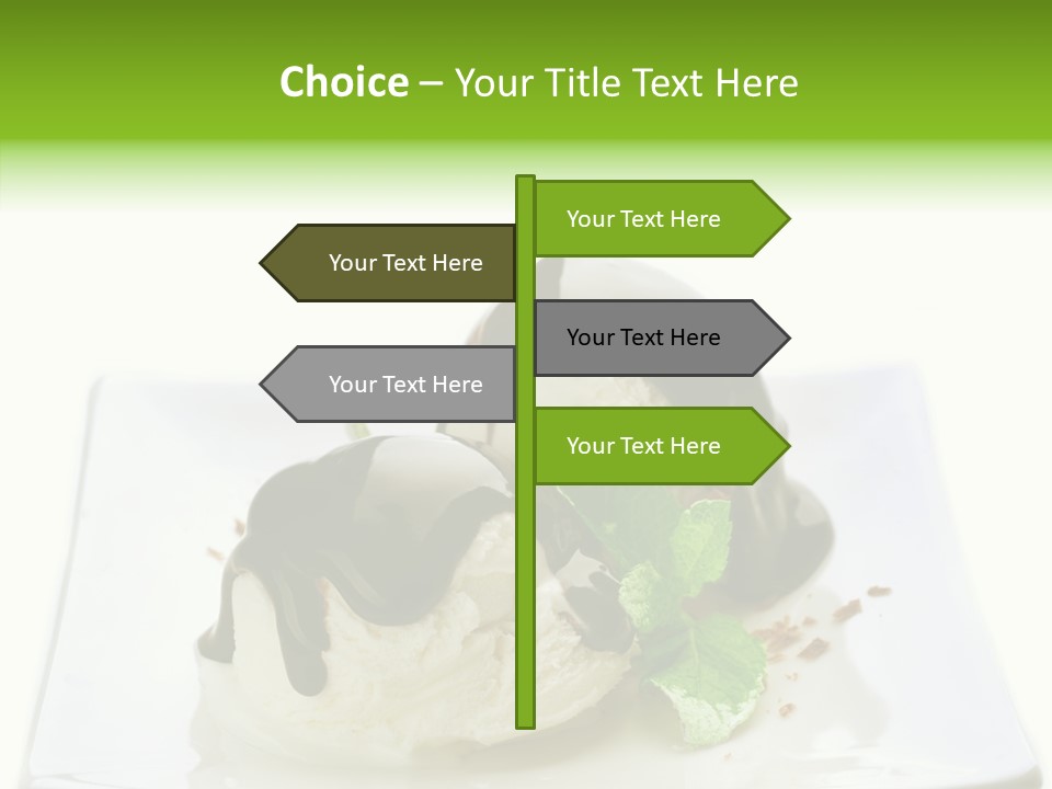 Icecream Topping PowerPoint Template