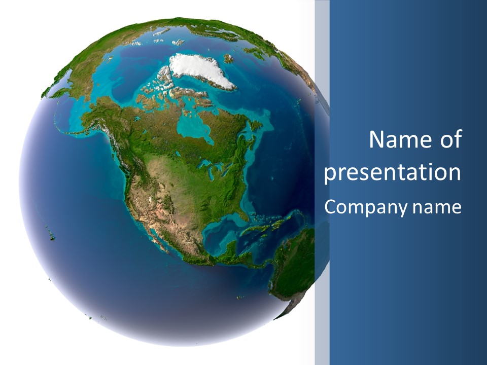 Water On The Earth PowerPoint Template