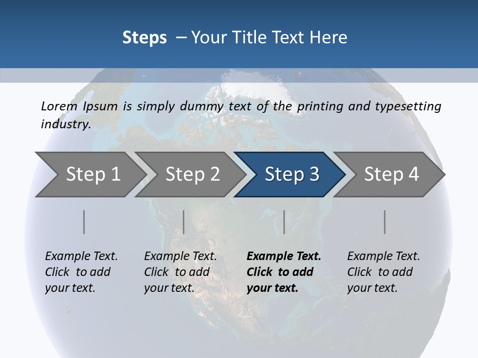 Water On The Earth PowerPoint Template
