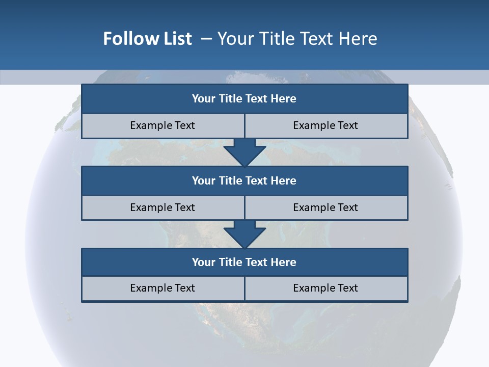 Water On The Earth PowerPoint Template
