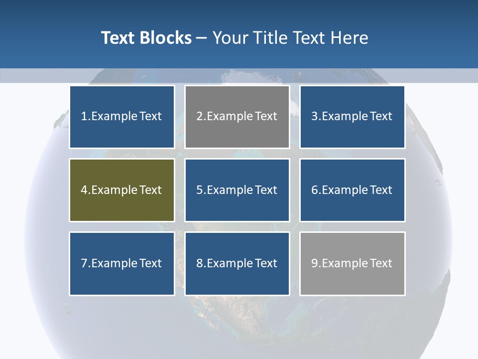 Water On The Earth PowerPoint Template