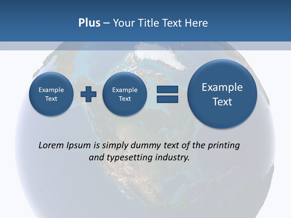 Water On The Earth PowerPoint Template
