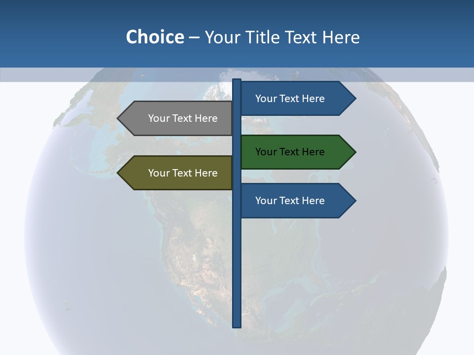 Water On The Earth PowerPoint Template