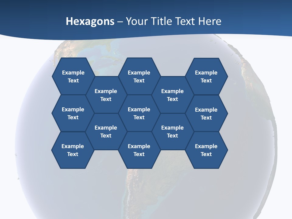 Continents On Earth PowerPoint Template