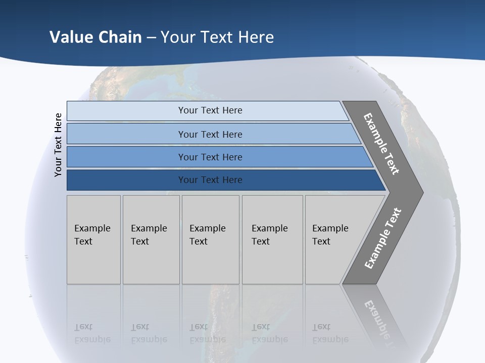 Continents On Earth PowerPoint Template