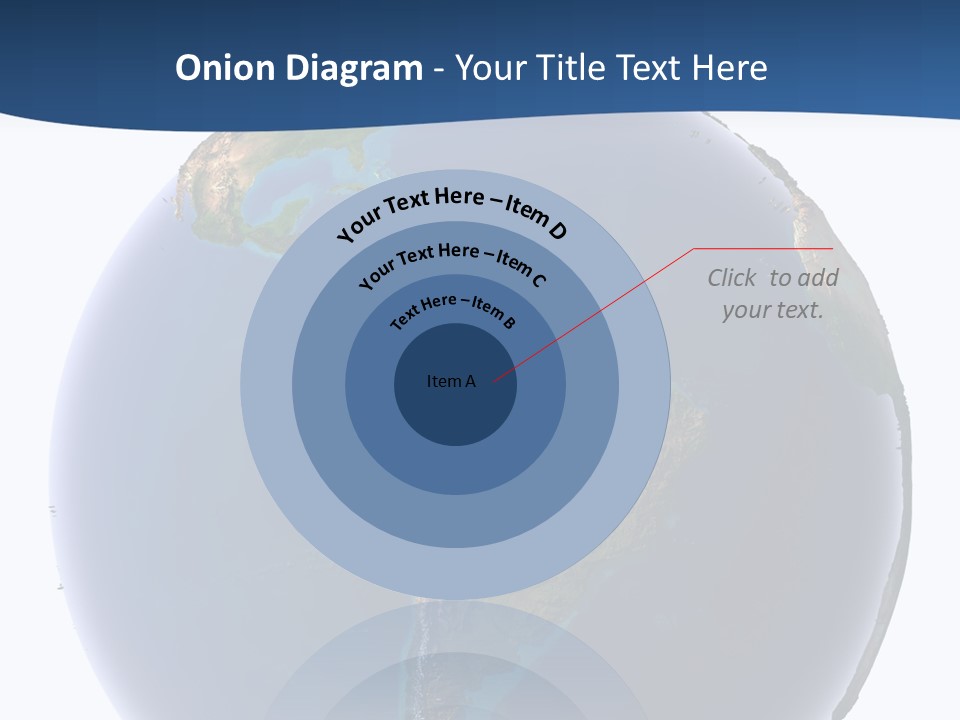 Continents On Earth PowerPoint Template