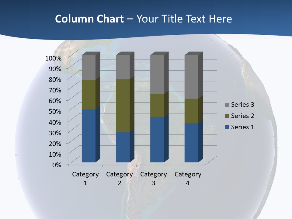 Continents On Earth PowerPoint Template