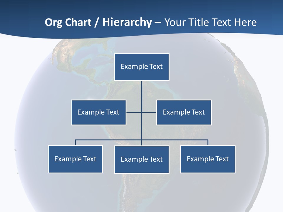 Continents On Earth PowerPoint Template