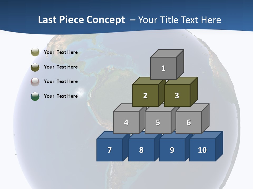 Continents On Earth PowerPoint Template