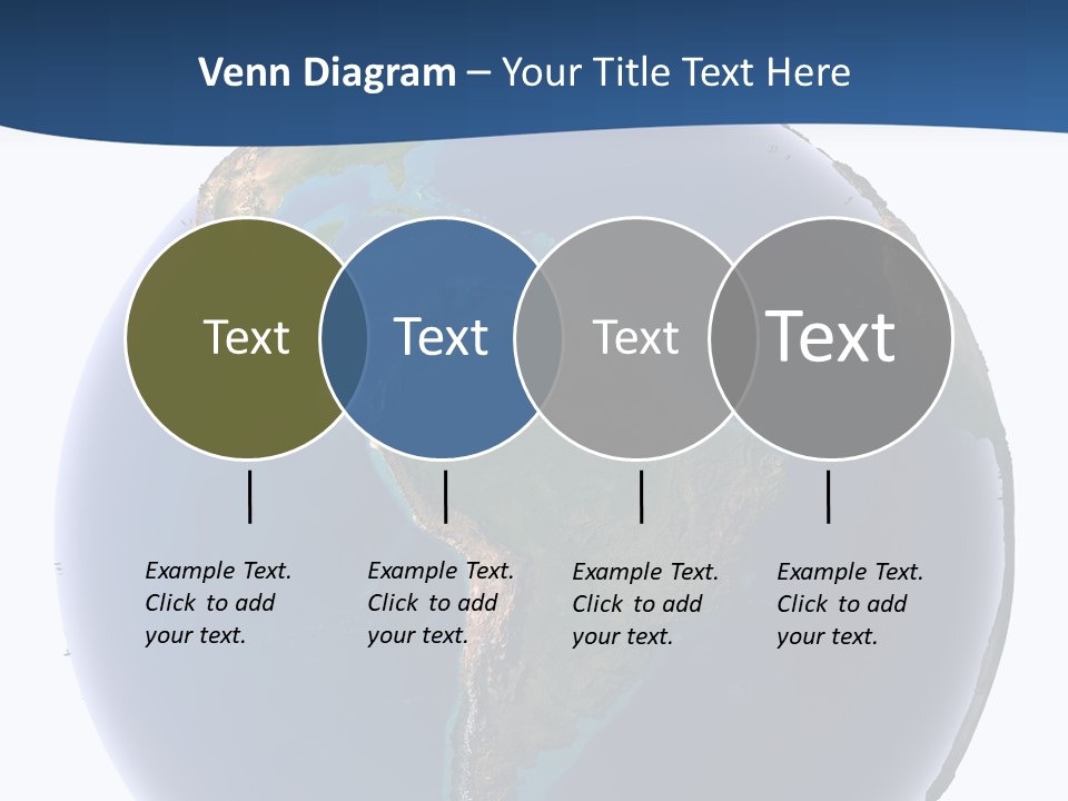 Continents On Earth PowerPoint Template
