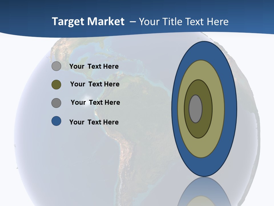 Continents On Earth PowerPoint Template
