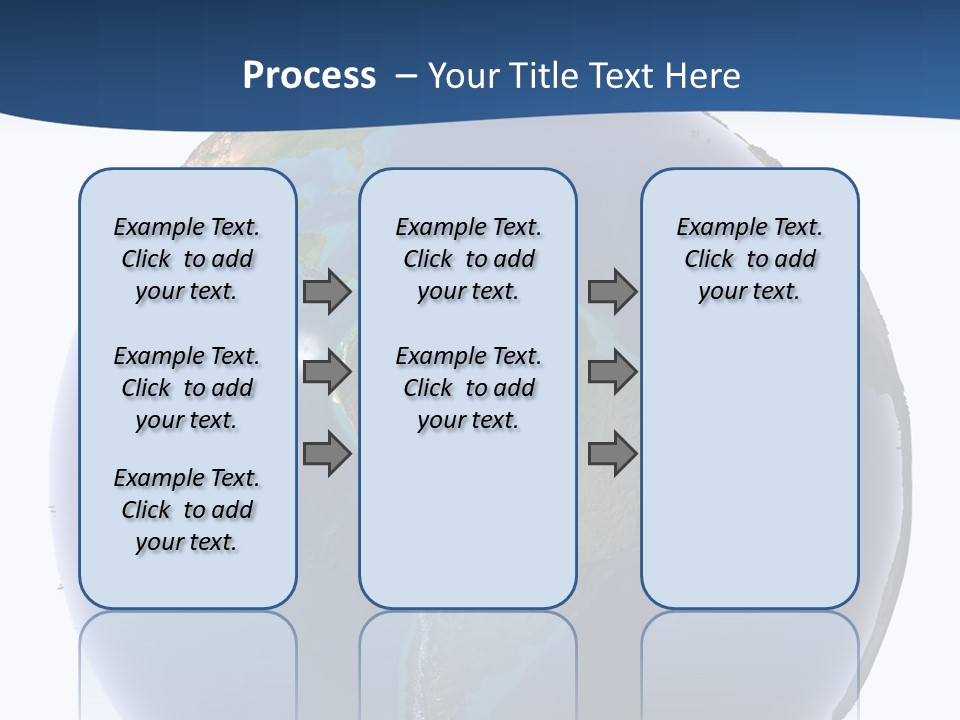 Continents On Earth PowerPoint Template