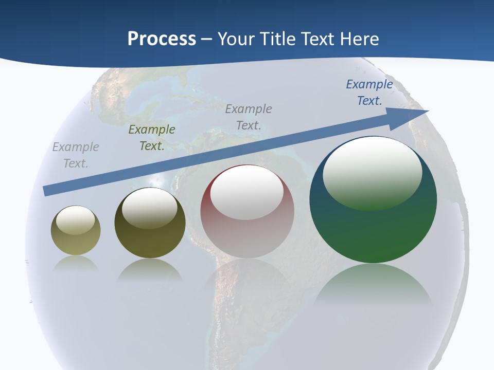 Continents On Earth PowerPoint Template