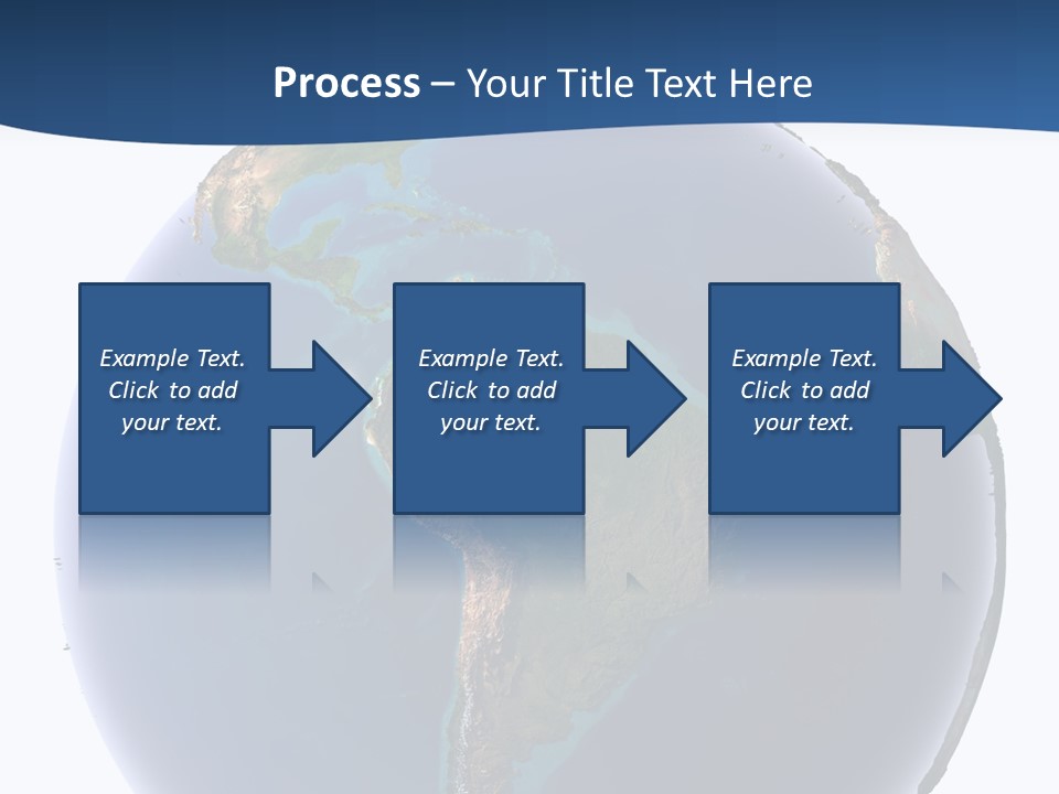 Continents On Earth PowerPoint Template