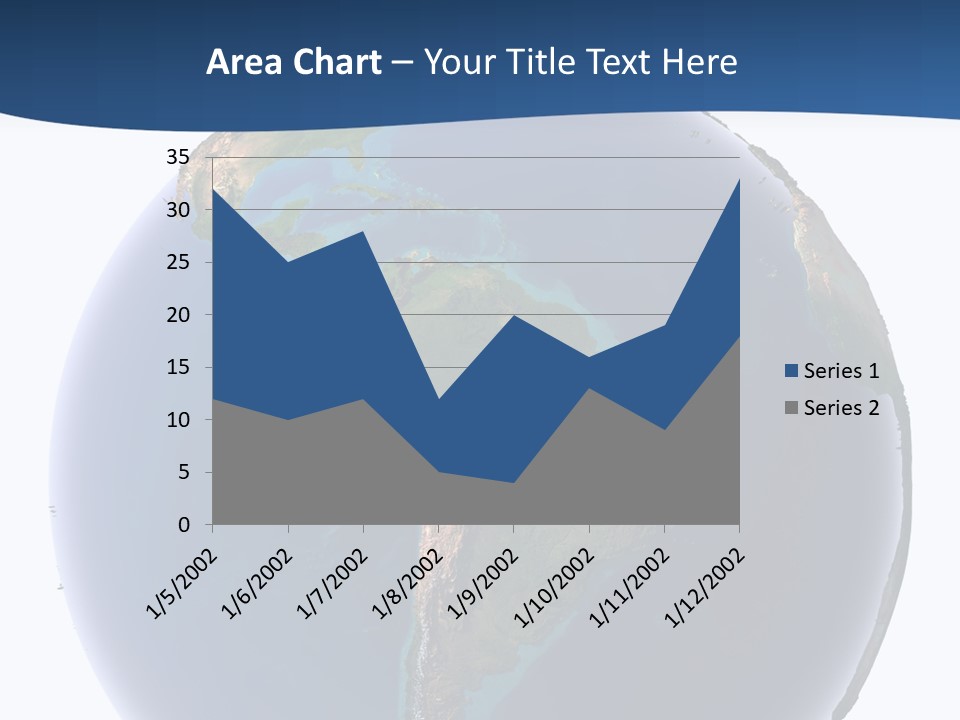 Continents On Earth PowerPoint Template