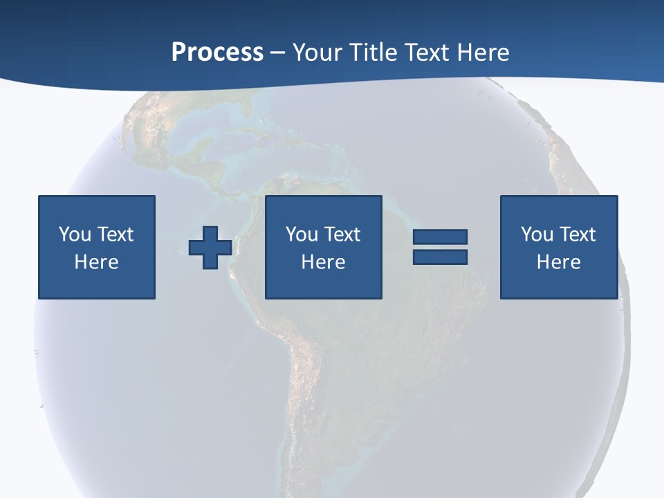 Continents On Earth PowerPoint Template