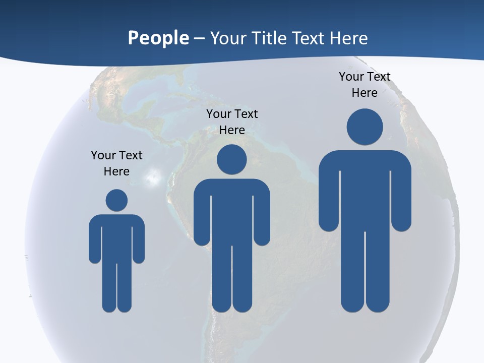 Continents On Earth PowerPoint Template