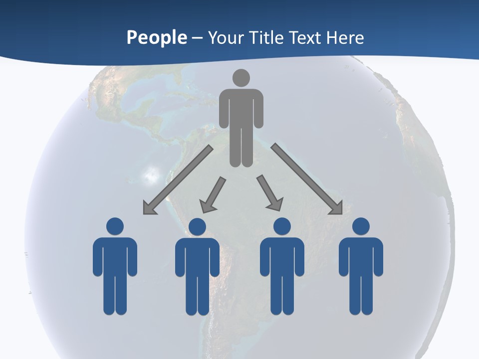 Continents On Earth PowerPoint Template