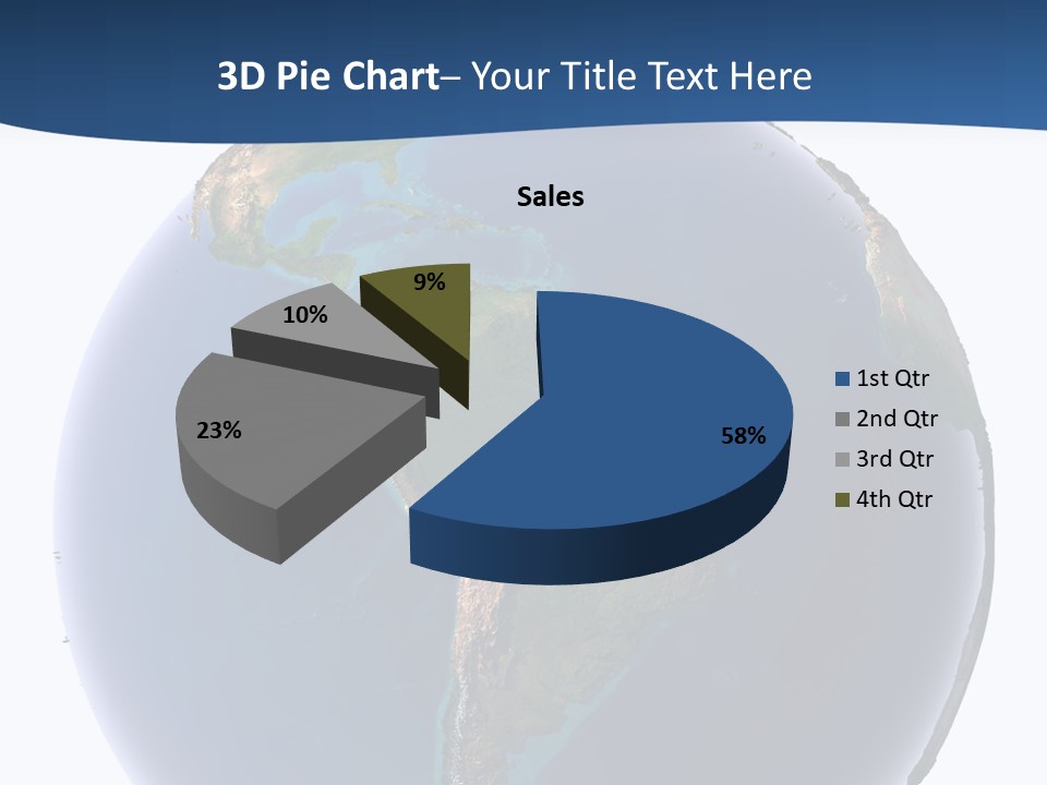 Continents On Earth PowerPoint Template