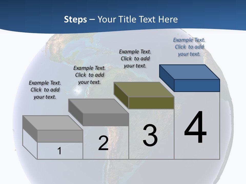 Continents On Earth PowerPoint Template