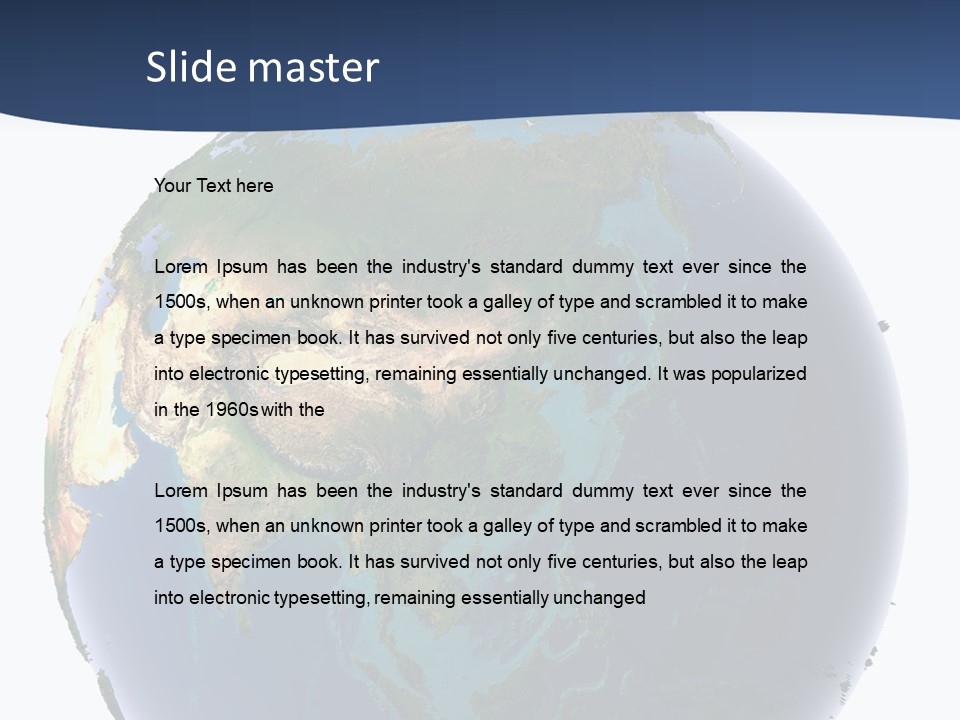 Real Earth PowerPoint Template