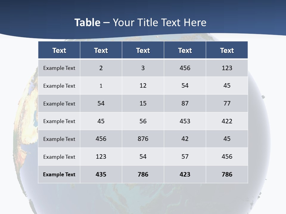 Real Earth PowerPoint Template