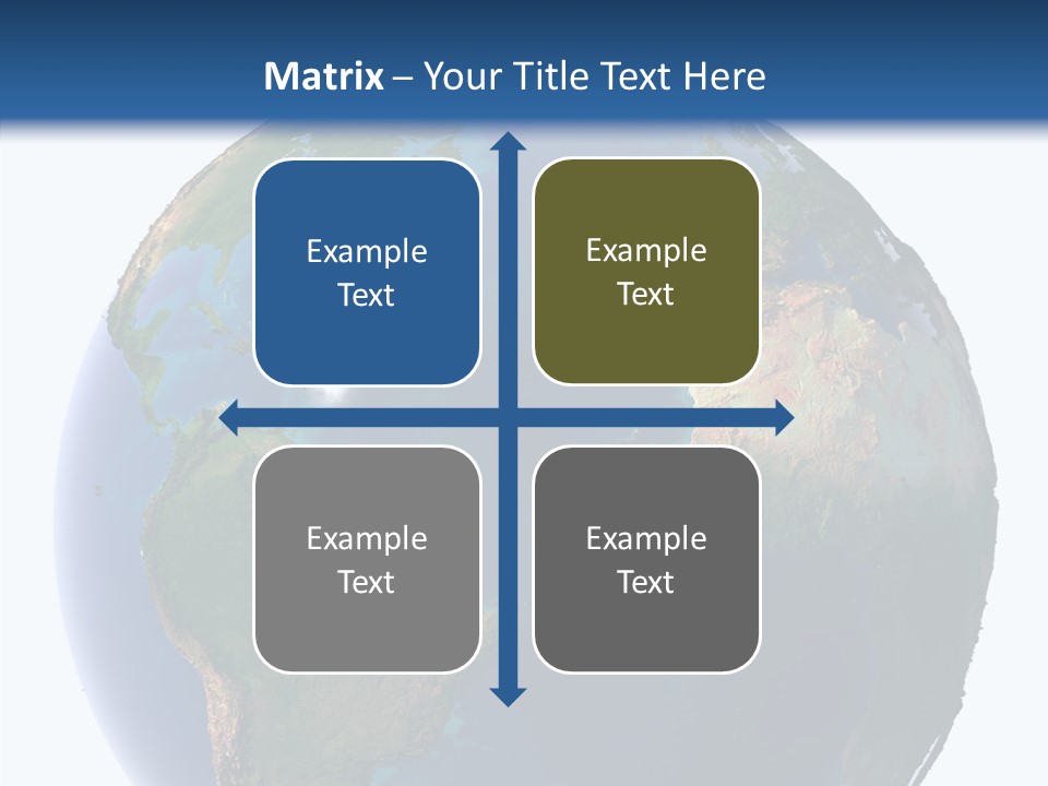 Planet Earth Water PowerPoint Template