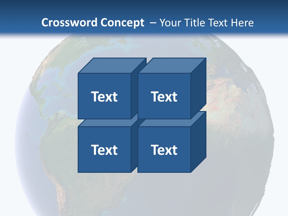 Planet Earth Water PowerPoint Template