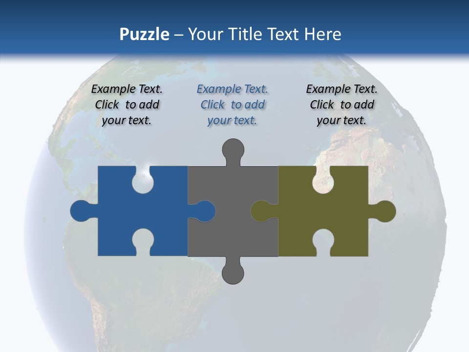 Planet Earth Water PowerPoint Template