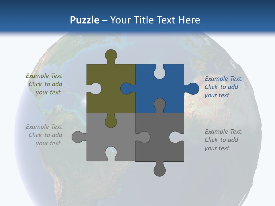 Planet Earth Water PowerPoint Template