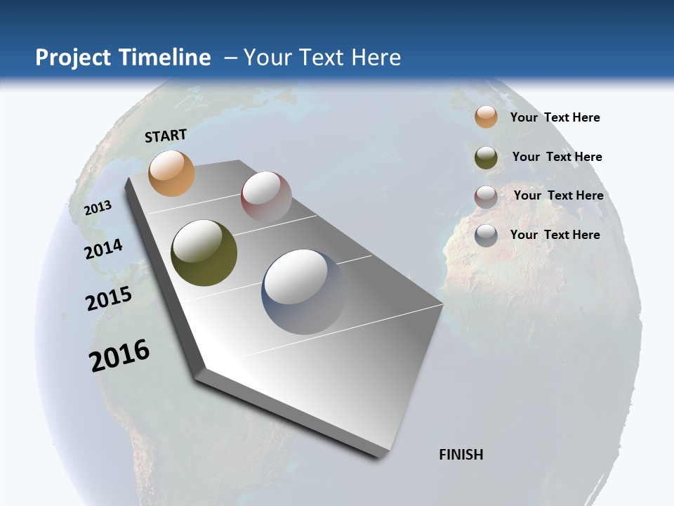 Planet Earth Water PowerPoint Template
