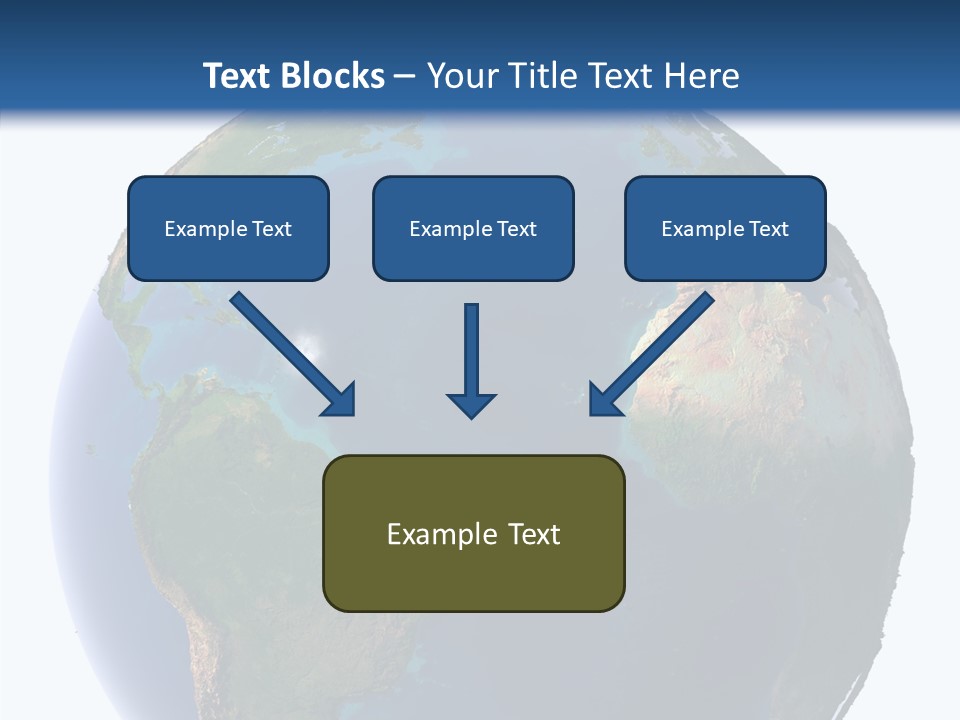 Planet Earth Water PowerPoint Template