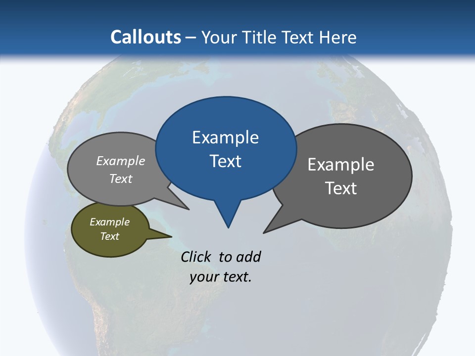 Planet Earth Water PowerPoint Template