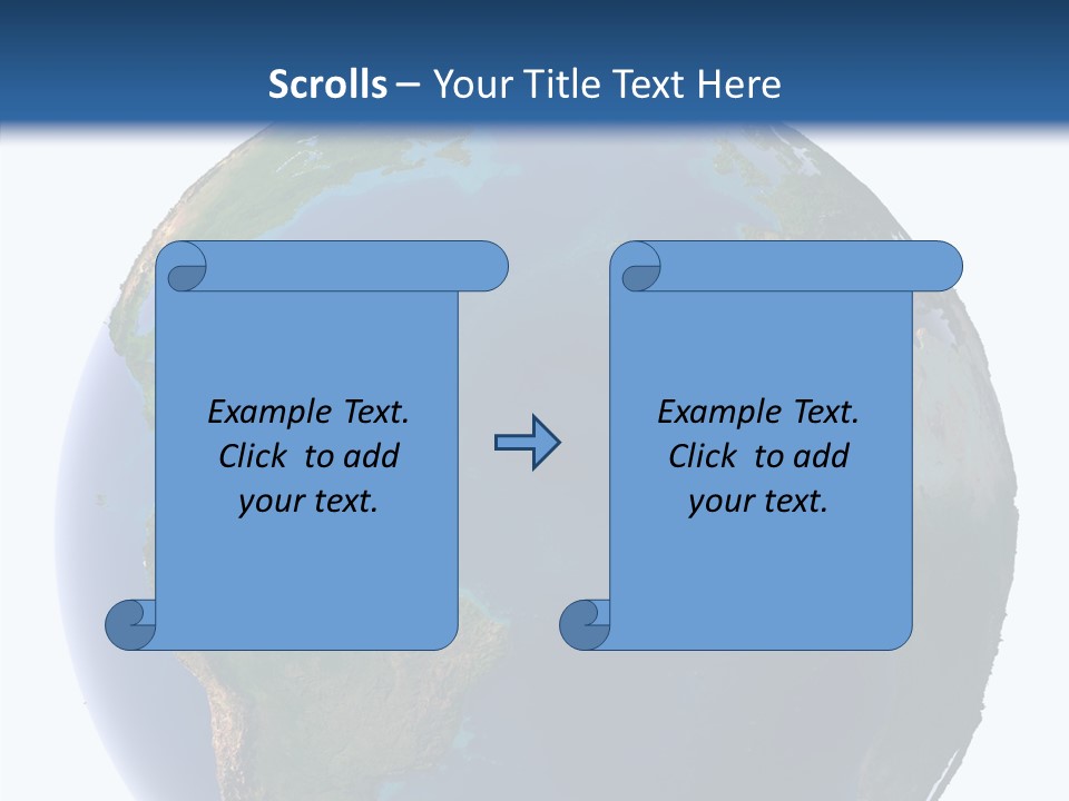 Planet Earth Water PowerPoint Template