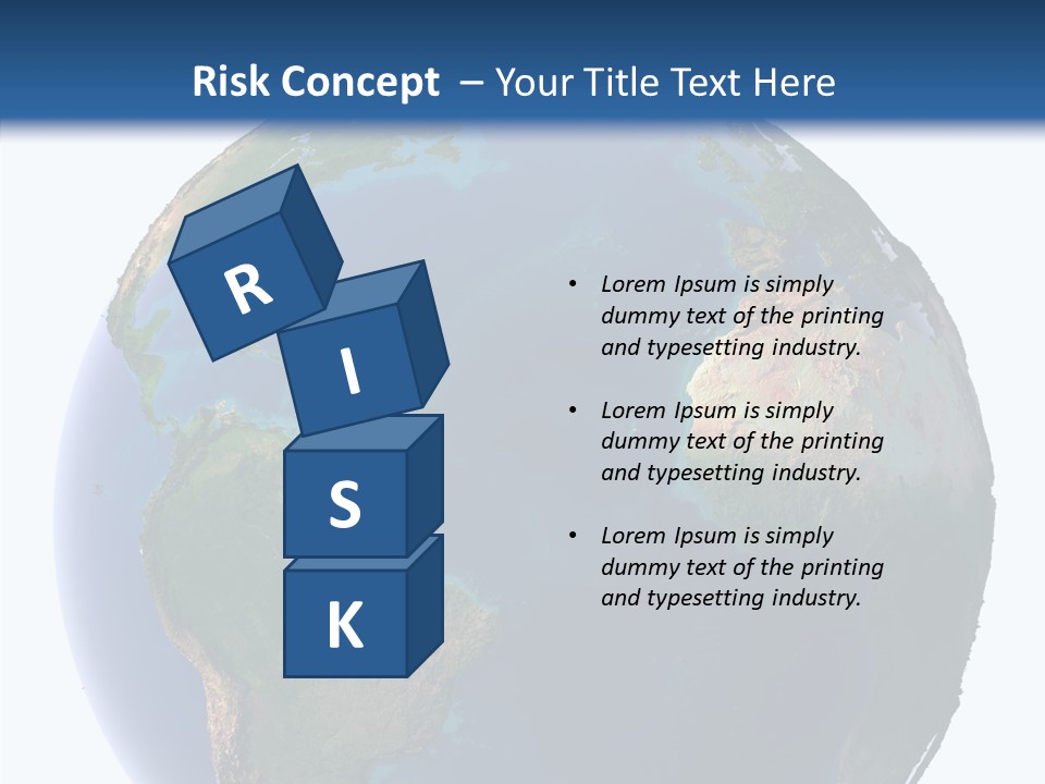 Planet Earth Water PowerPoint Template