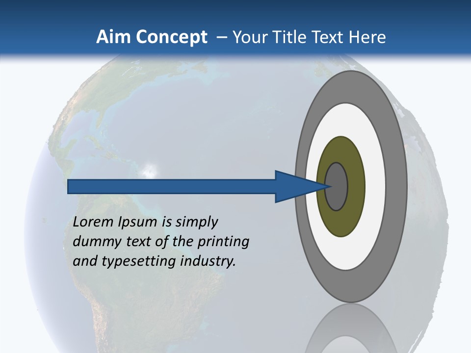 Planet Earth Water PowerPoint Template