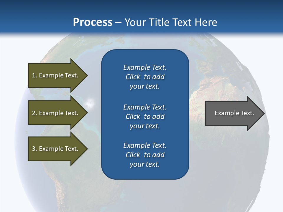 Planet Earth Water PowerPoint Template
