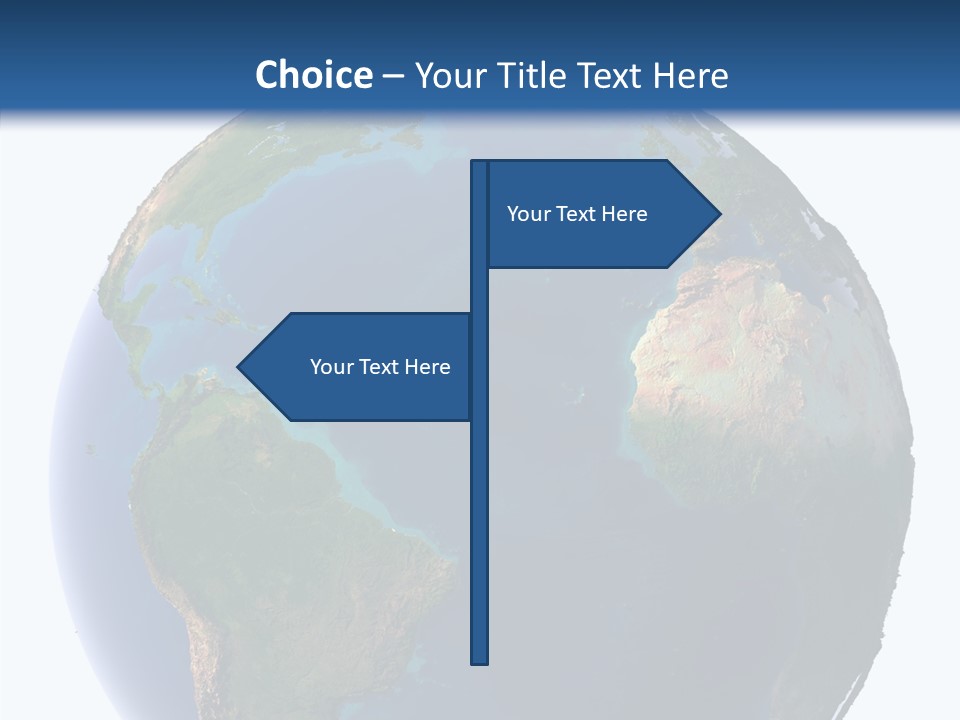 Planet Earth Water PowerPoint Template