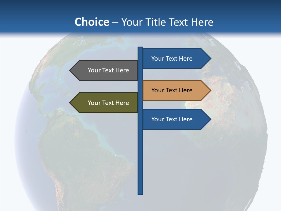 Planet Earth Water PowerPoint Template