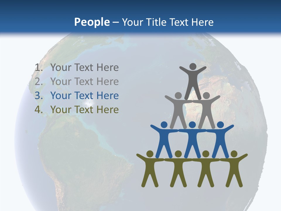 Planet Earth Water PowerPoint Template